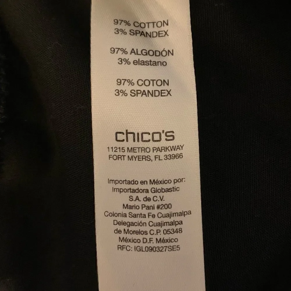 Chico’s Mid Rise Ankle Pants